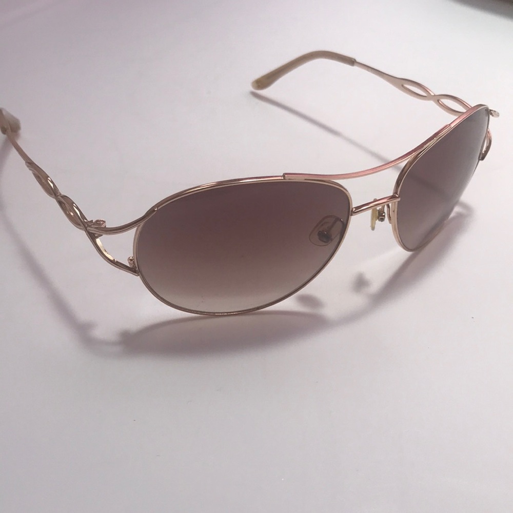 BCBGMaxAzria Gold Sunglasses
